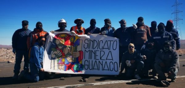 "Muchos mineros, como mi papá, fueron partícipes de las movilizaciones desde octubre"