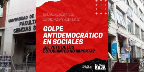 Golpe antidemocrático en Sociales