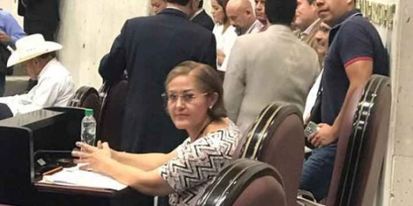 Protegida y blindando acceso a investigaciones en su contra, Eva Cadena vuelve al Congreso