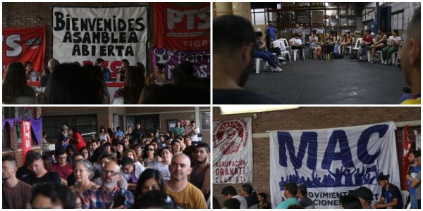 Vení a las asambleas del PTS en Tigre, Escobar, San Fernando y Campana para organizarnos frente al ajuste