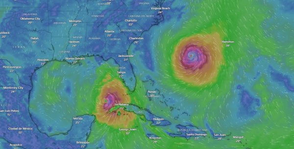 La tormenta Idalia se convierte en huracán antes de tocar tierra en Florida