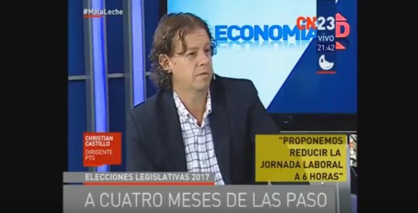 Christian Castillo: "La política de Macri es ir a arrodillarse ante Trump"