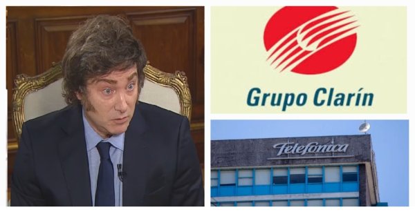 Pelea entre socios del ajuste: Clarín compró Telefónica y escaló la tensión con el Gobierno