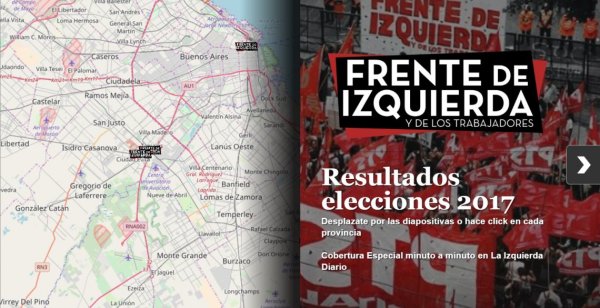 Resultados elecciones 2017, destacados del FIT