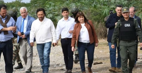 Bullrich viajó a Salta para encubrir los crímenes de Gendarmería 