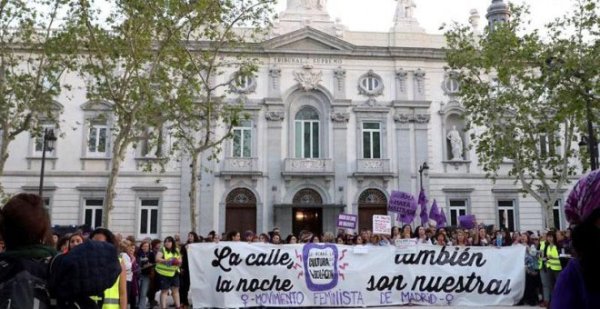 Miles marchan en Madrid contra la Justicia patriarcal