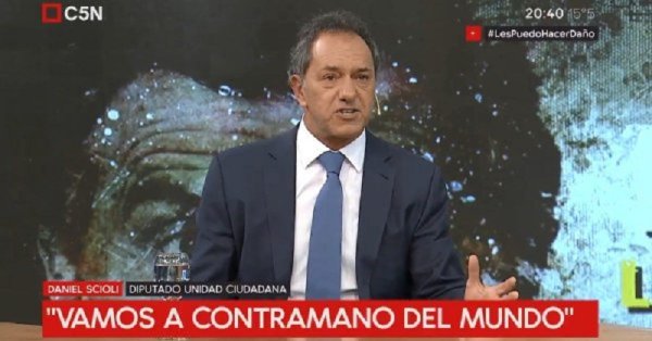 Reapareció Scioli y reivindicó ser “una oposición sana, moderada, prudente”