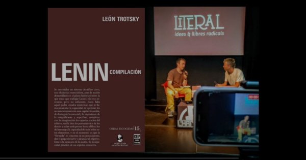 Presentación del "Lenin" de Trotsky en la Fira Literal: una obra contra la equiparación de leninismo y estalinismo