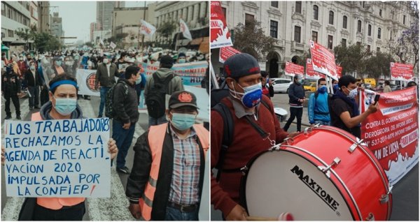 05 de noviembre: exitosa jornada nacional de lucha contra las políticas de ajuste y recorte de Vizcarra