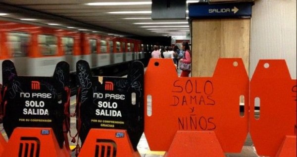 Cambia el Metro la ubicación de vagones para mujeres