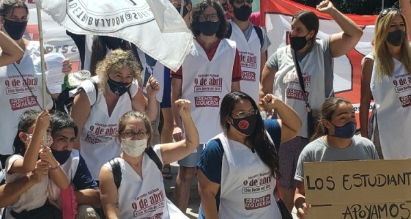 8M: trabajadoras de la educación volvemos a las calles por nuestros derechos en Mendoza