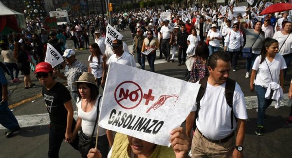 El Gobierno mexicano quiere reprimir la protesta social frente al ajuste