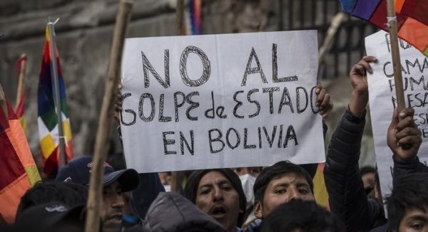 Trabajadores de Fernet Branca contra el golpe en Bolivia y en apoyo a la rebelión chilena