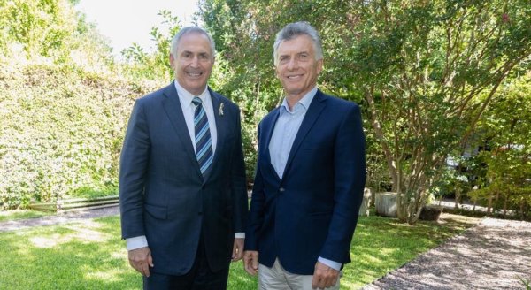 Macri se juntó con el embajador yanqui el día del acuerdo por la deuda que tomó con el FMI