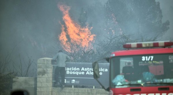 Crecen los incendios en Córdoba: Ahora Bosque Alegre