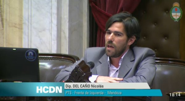 Rectificación del PTS/FIT de una votación en la Cámara de Diputados