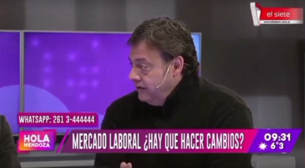 Edgardo Videla: "Desde el FIT-U hemos propuesto la reducción de la jornada laboral que generaría más de un millón de puestos de trabajo"