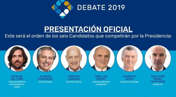 Debate presidencial: Nicolás del Caño planteará ante millones sus propuestas de salida a la crisis