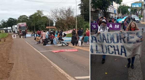 Misiones: la docencia sigue en pie de lucha con cortes, acampes y movilización