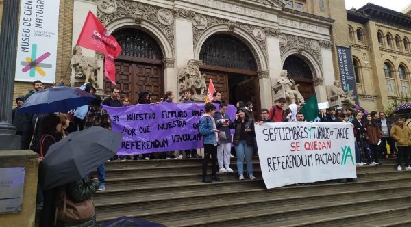 Eliminaron los exámenes de septiembre en la universidad de Zaragoza, ¡abajo el Consejo de Gobierno y toda la casta universitaria!