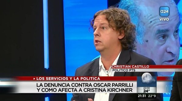 Christian Castillo: “La izquierda sufrió espionaje en el actual y anterior Gobierno”