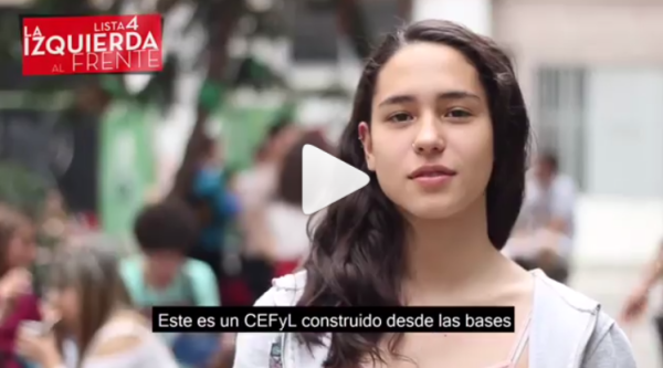 [VIDEO]: “Este CEFyL son las comisiones de base, les delegades y las asambleas”