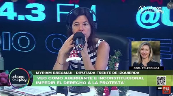 Bregman: “Hay que organizar desde abajo un verdadero paro general activo que tire abajo esto”