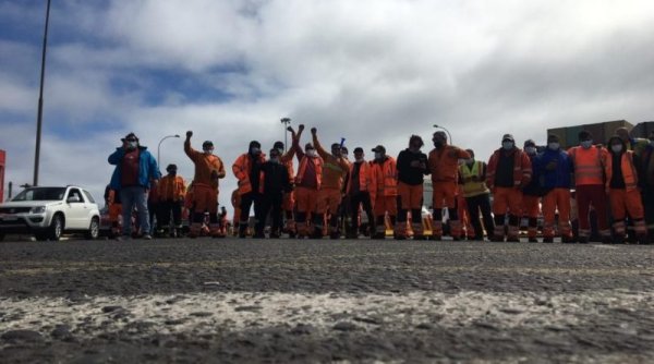 Comienza el paro portuario con movilizaciones y cortes de ruta durante el Miércoles. Avancemos hacia un gran paro nacional para derrotar a Piñera