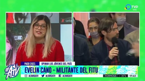 Joven del FIT-U: "¿Tenían que esperar las elecciones para escuchar a la gente?"