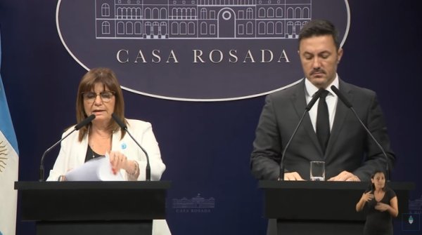 Bullrich propone leyes más duras contra la protesta social y que las FF.AA. actúen en seguridad interior 