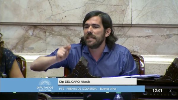 Diputados: Del Caño pide repudiar la represión y la campaña contra los inmigrantes