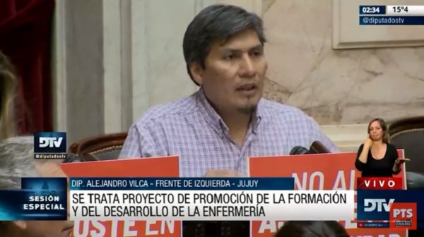 Alejandro Vilca: "Si hay algo que la pandemia mostró fue el rol de los trabajadores de la salud"