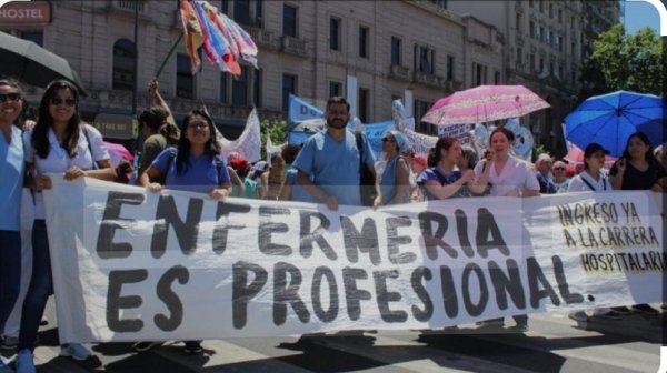 Este jueves: enfermería marcha por la inclusión a la carrera profesional