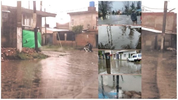 El agua no baja y muchos barrios siguen inundados en zona sur