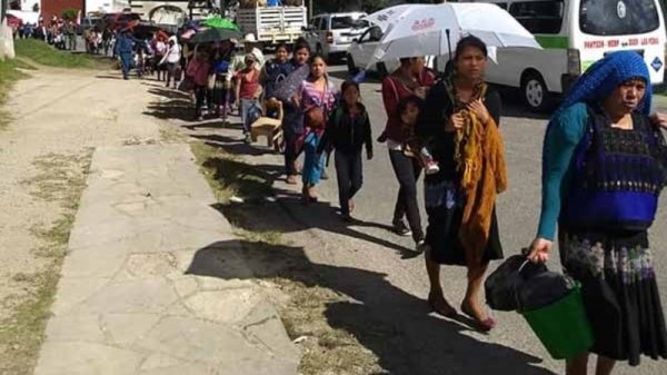 La marcha de los pies cansados: Tzotziles migrantes en Chiapas