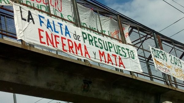 “La falta de presupuesto enferma y mata”: jornada de lucha en el hospital Alejandro Korn