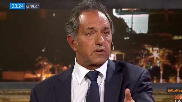 Scioli confirmó que será candidato: "Contra Cristina o contra quien sea"