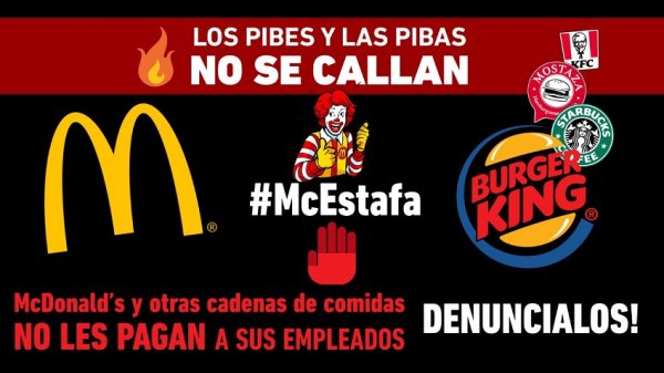 Como en todo el país, en McDonals Tucumán también recortan salarios