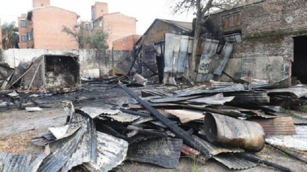 Se incendió un Comedor Comunitario de la UNR