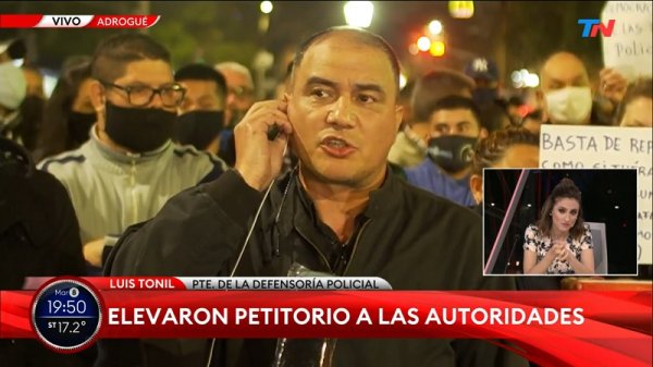 Vocero de la Bonaerense: "Berni no tomó medidas por Facundo Castro, lo bancamos a muerte"