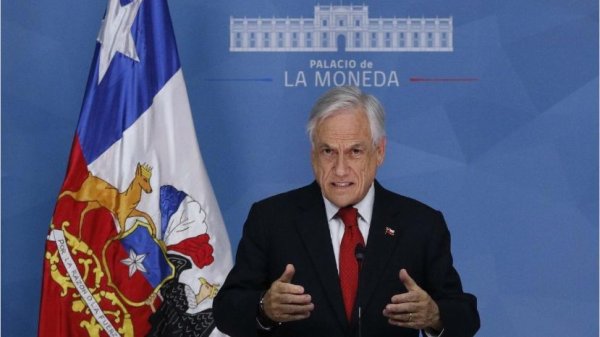 Piñera extiende el estado de catástrofe en Chile hasta marzo