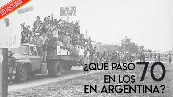 ¿Qué pasó en los 70 en Argentina?