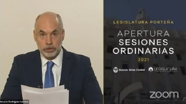 Larreta abrió el año legislativo: fantasías, campaña electoral y realidad paralela