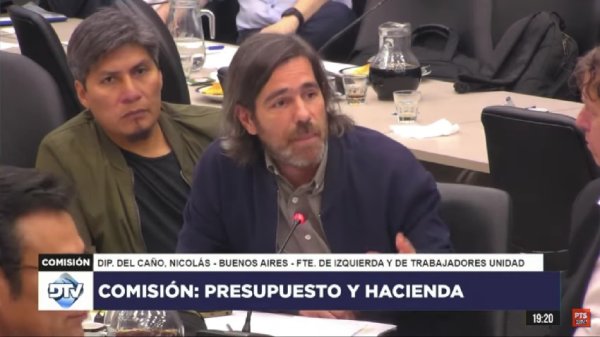 Nicolás del Caño: "Caputo quiere manos libres para seguir endeudándonos"