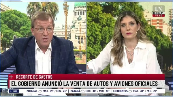 Miserable justificación del ajuste en LN+: "No hay que tener vergüenza por comer una vez al día"