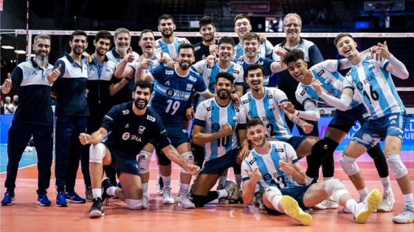 Mundial de Vóleibol: Argentina clasificó a los cuartos de final y se enfrentará a Brasil 