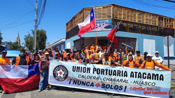 Paro Nacional: Trabajadores Portuarios exigen acabar con la precariedad y la falta de seguridad laboral