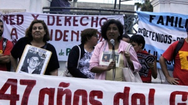 [Voces] "Los 30 mil desaparecidos se encuentran en las banderas que veo acá, porque es la misma lucha"