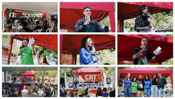 Elecciones europeas: Gran acto de la CRT en el cinturón rojo de Barcelona