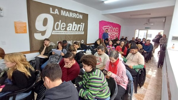 Ademys votó en asamblea parar y movilizarse contra la Ley Bases cuando se trate en el Senado